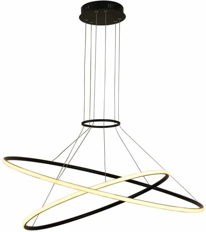 Light Prestige Halifax lampă suspendată 2x45 W negru LP-940/2P4BKCTT