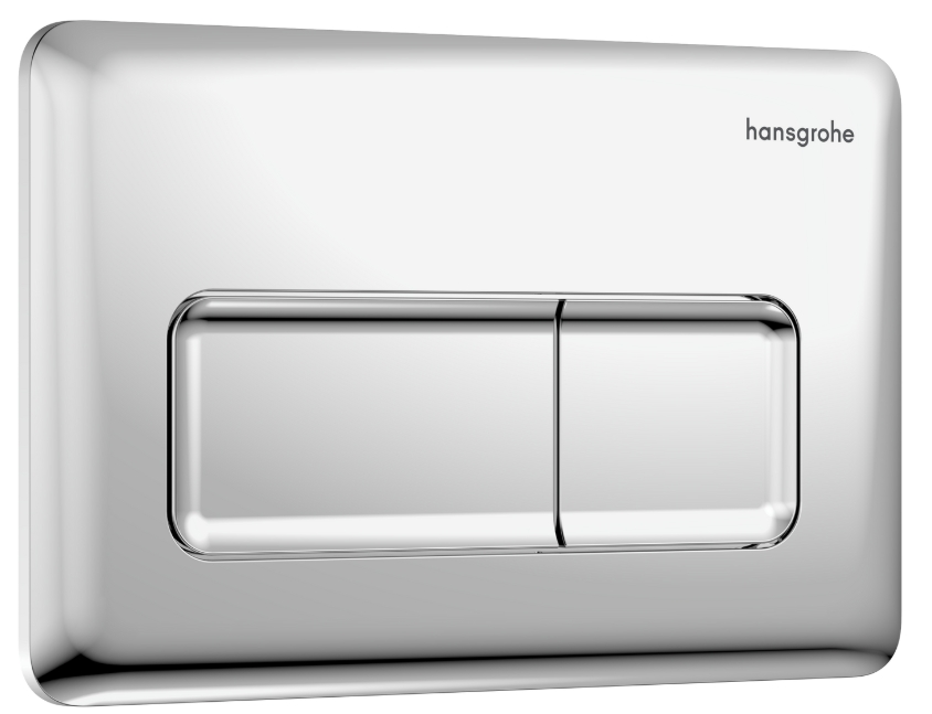 Hansgrohe iFrame Original Q buton de spălare pentru WC crom lucios 66001000