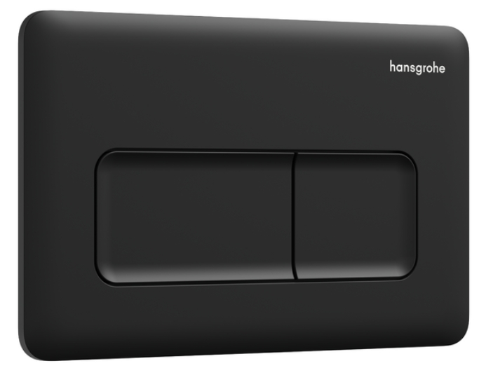 Hansgrohe iFrame Original Q buton de spălare pentru WC negru 66001670