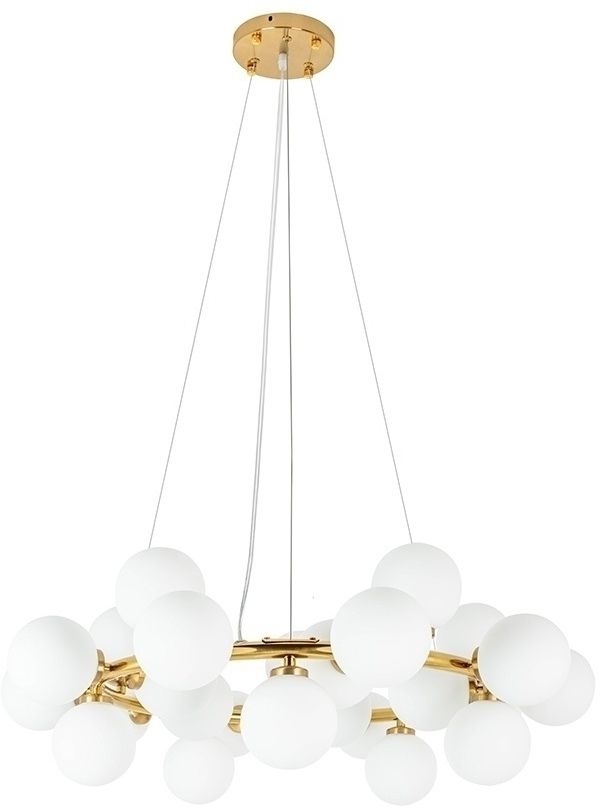 Moosee Cosmo lampă suspendată x5 W alb-auriu MSE010100223