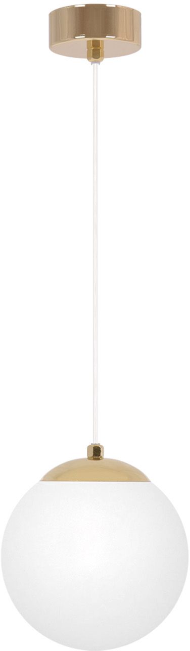 Kaja Lumia lampă suspendată 1x15 W alb-auriu K-5401
