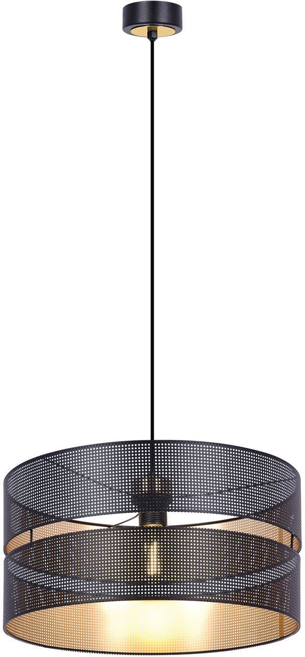 Kaja Malavi lampă suspendată 1x15 W negru-auriu K-5501
