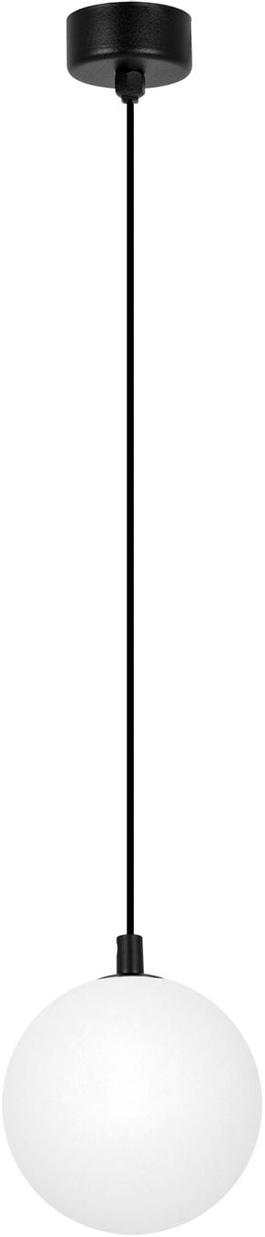 Kaja Aspen lampă suspendată 1x10 W alb-negru K-5550