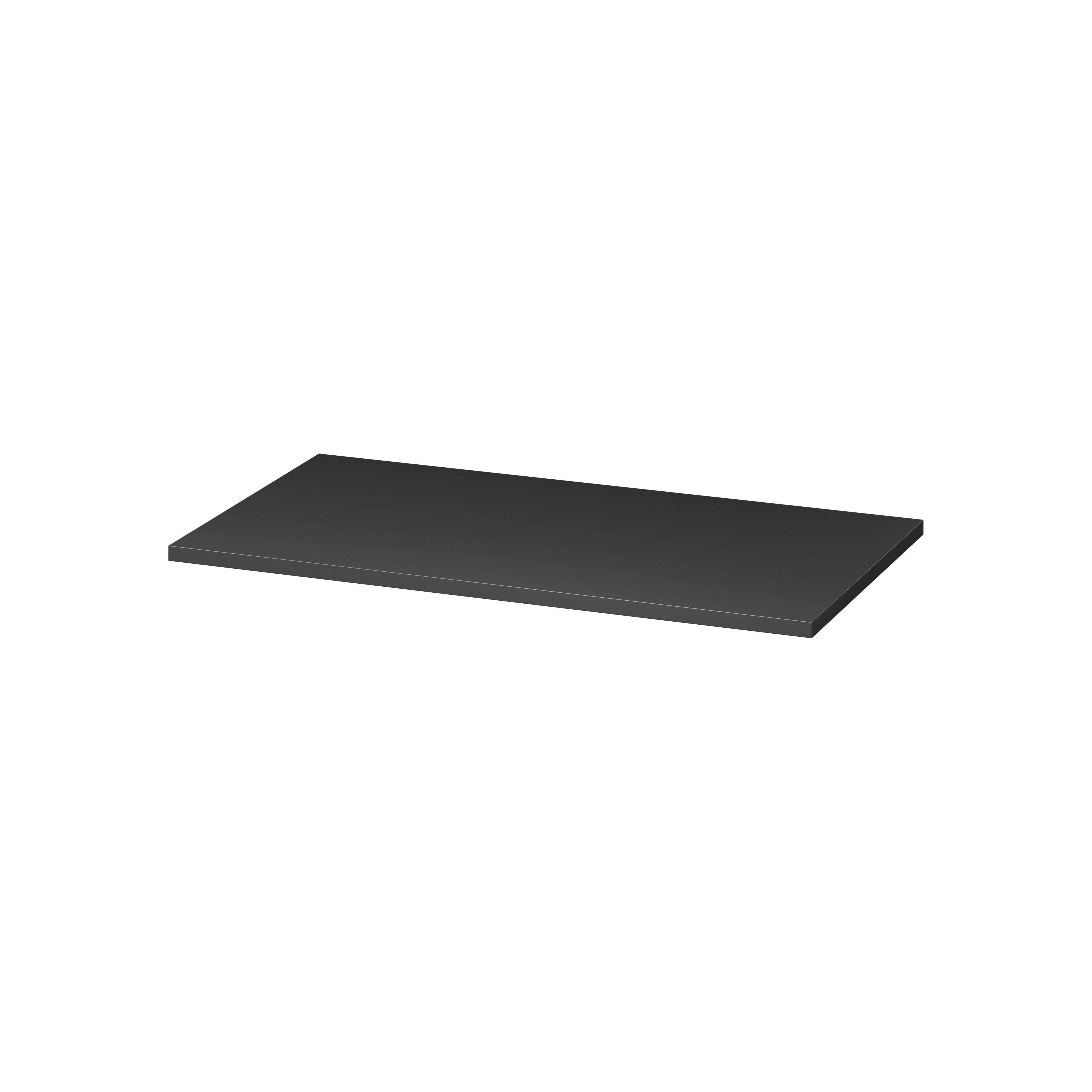 Cersanit Tirso blat 80x45 cm negru S1021-014