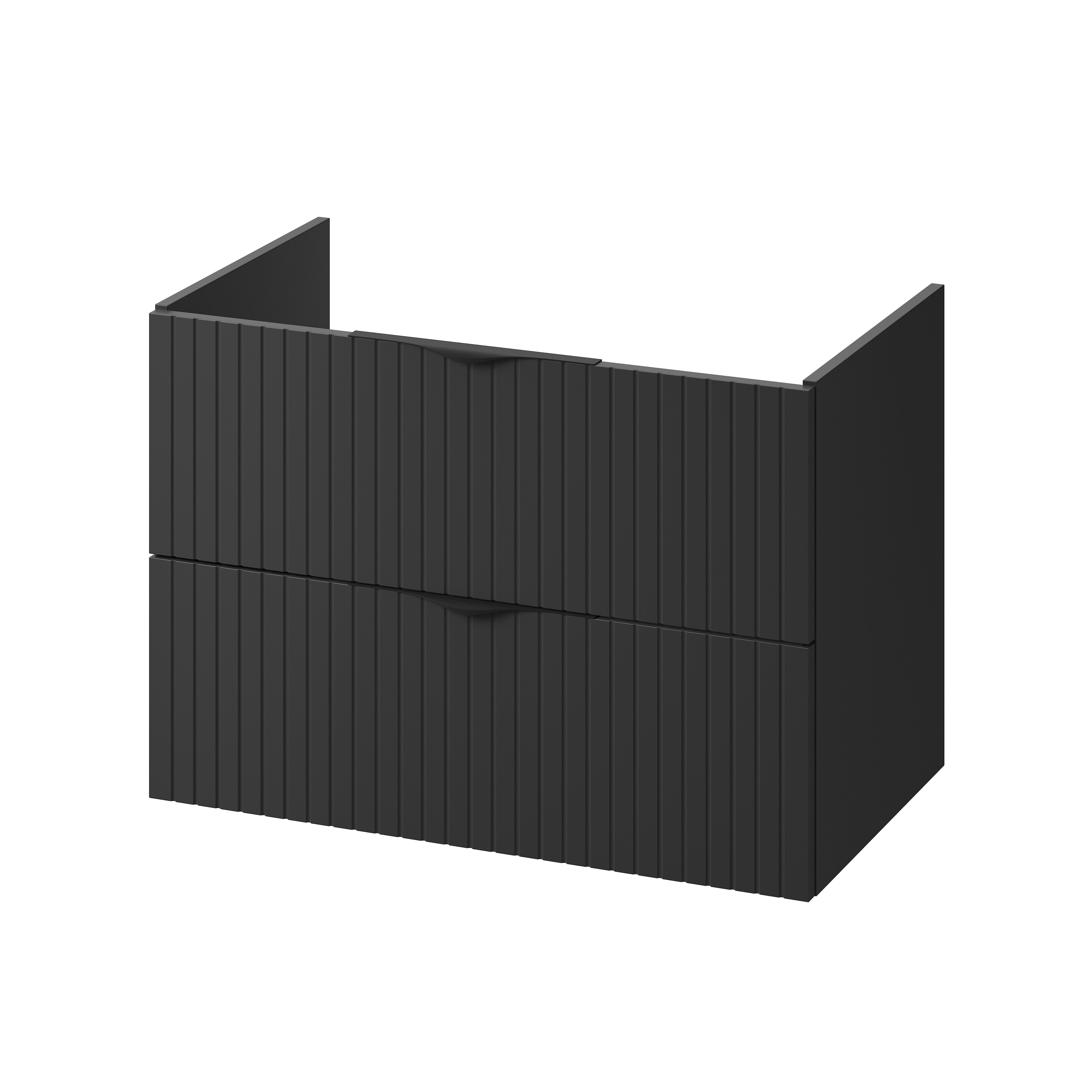 Cersanit Tirso dulap 79.4x44.7x57.2 cm sub chiuveta pe perete negru S1017-011