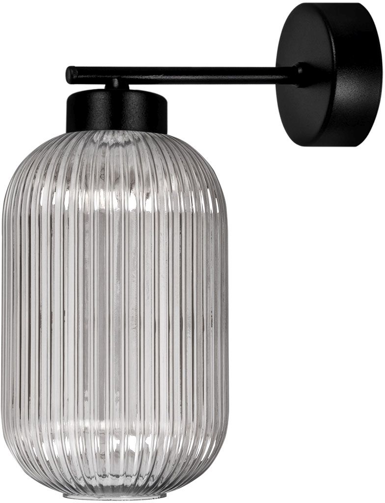 Kaja Silva lampă de perete 1x15 W negru-grafit K-5757