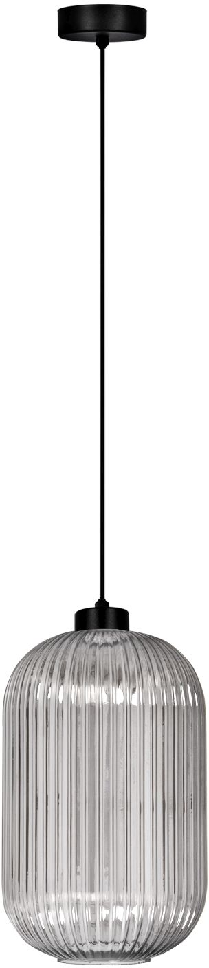 Kaja Silva lampă suspendată 1x15 W negru-grafit K-5751