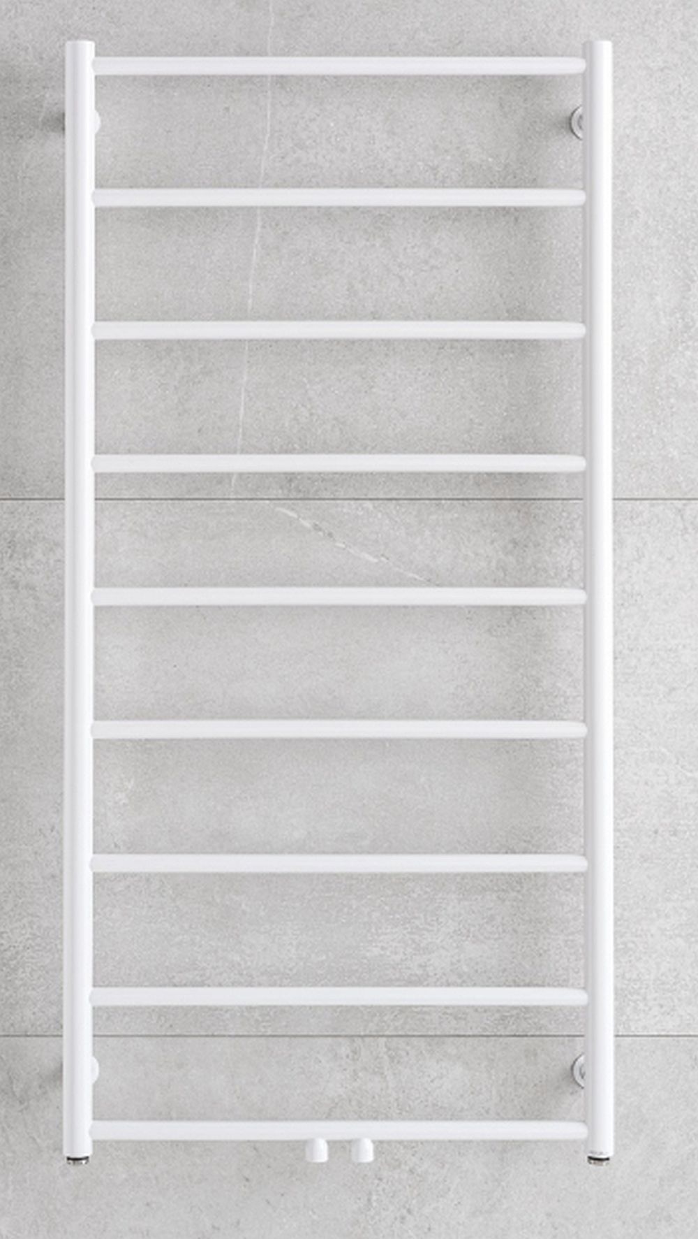 P.M.H. Naas calorifer de baie scară 121x60 cm alb NS4W-M