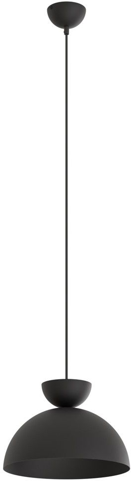 Emibig Lunaro lampă suspendată 1x12 W negru 1471/1S