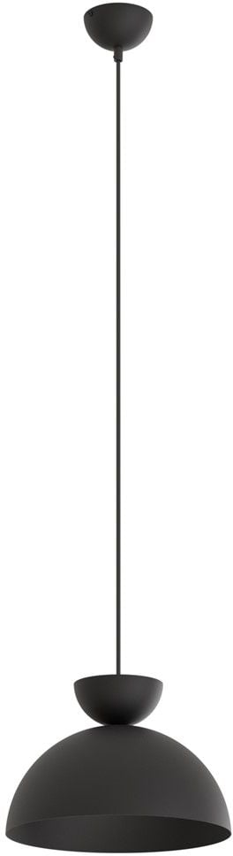 Emibig Lunaro lampă suspendată 1x12 W negru 1471/1L