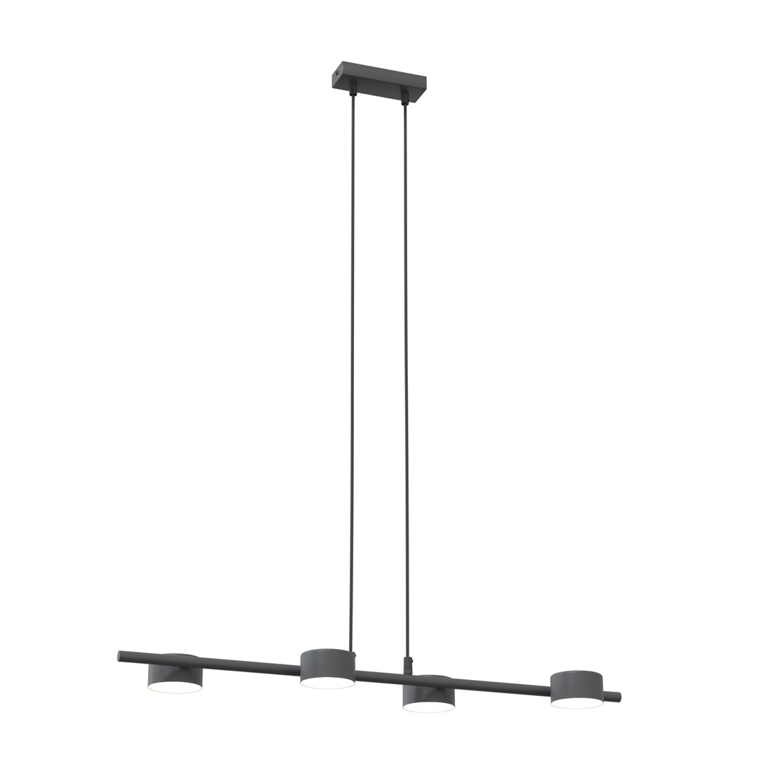Emibig Sora lampă suspendată 4x12 W negru 1440/4