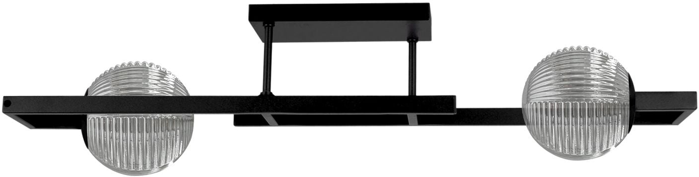 Kaja Tores lampă de tavan 2x10 W negru-grafit K-5770