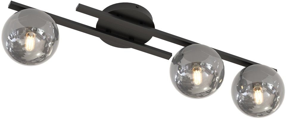 Emibig Kairo lampă de tavan 3x10 W grafit 1447/3