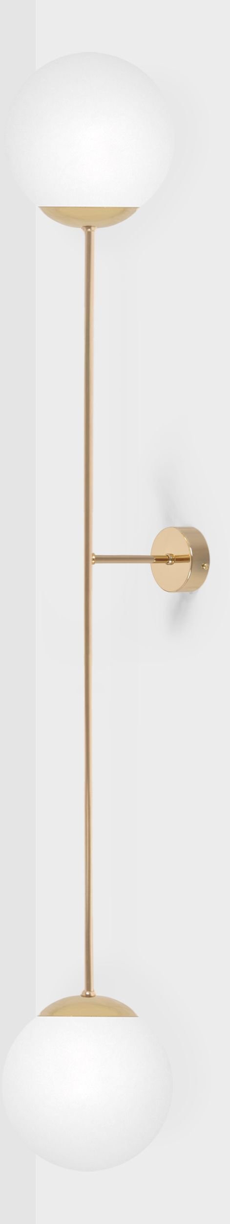 Kaja Lumia lampă de perete 2x15 W alb-auriu K-5407