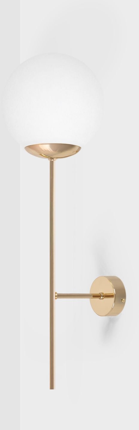 Kaja Lumia lampă de perete 1x15 W alb-auriu K-5406