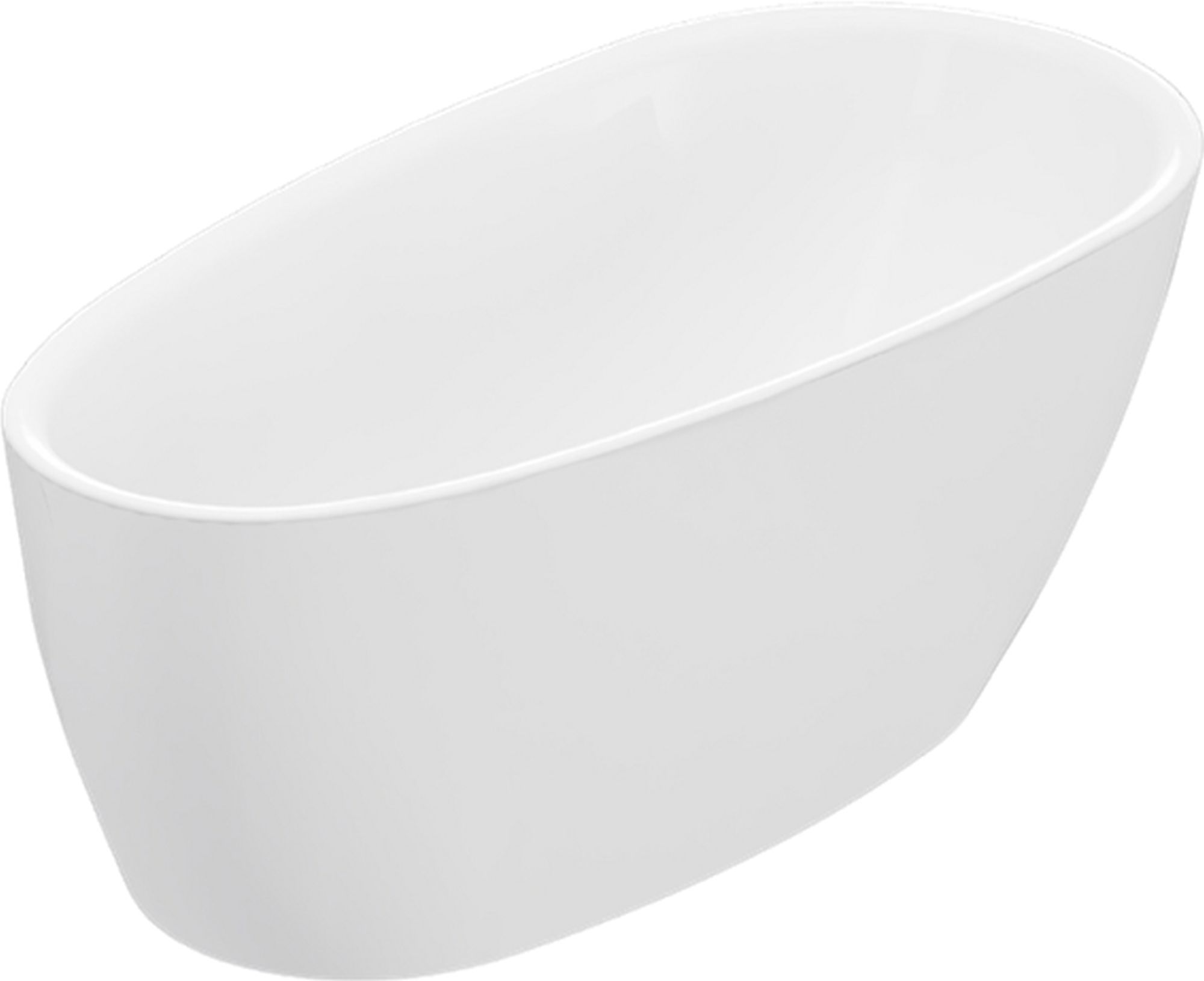 Excellent Olia 2.0 cadă freestanding 160x75 cm ovală alb WAEX.OLI2.16WHM