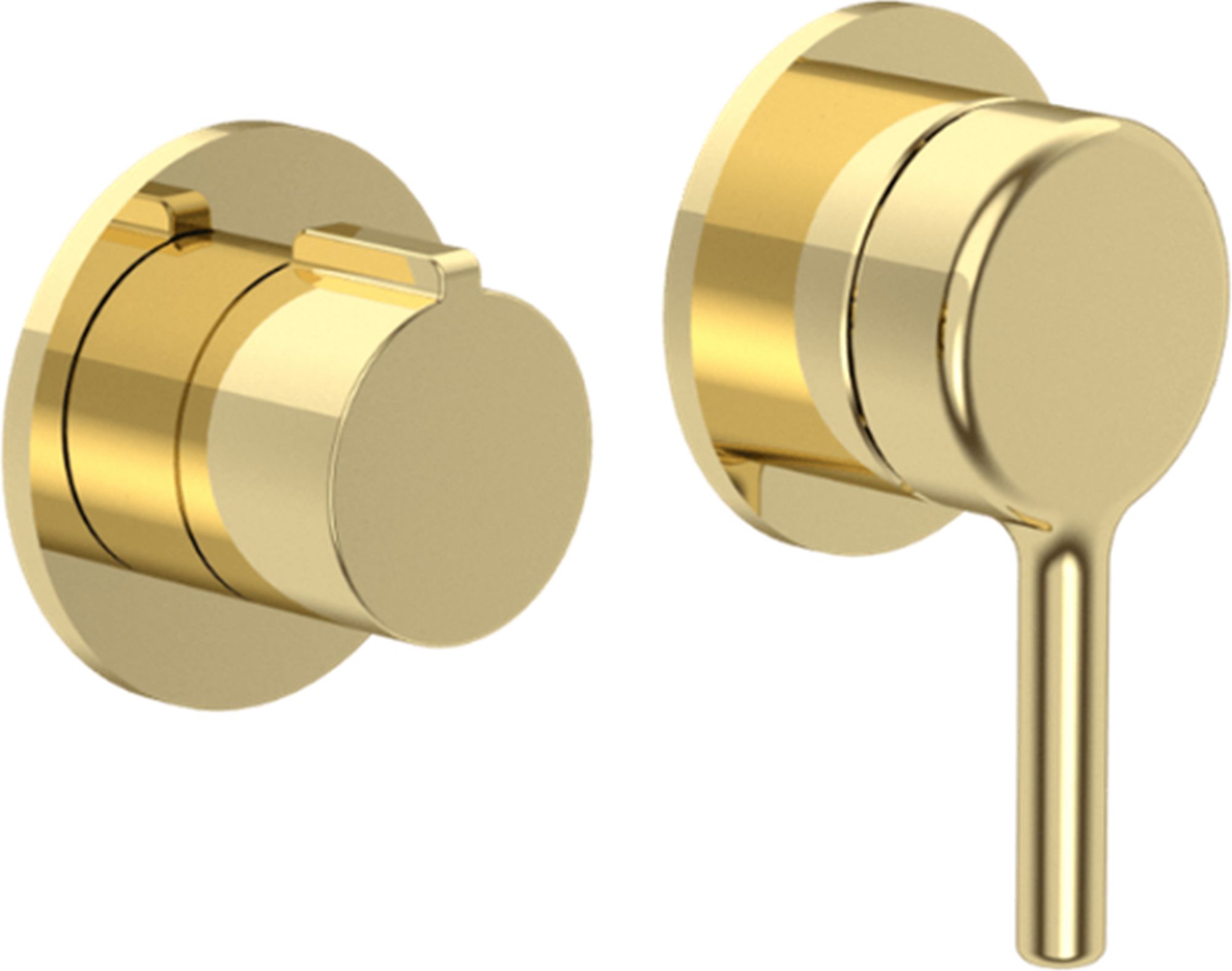 Excellent Pi baterie cadă-duș ascuns auriu AREX.1240GL