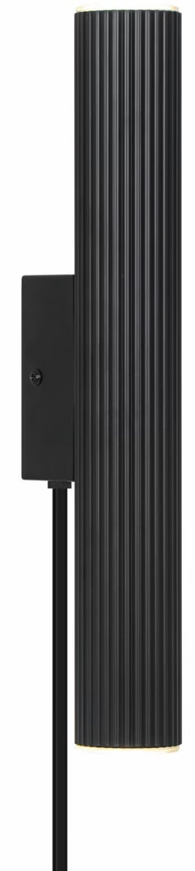 Nordlux Vico lampă de perete 2x5 W negru 2512341003