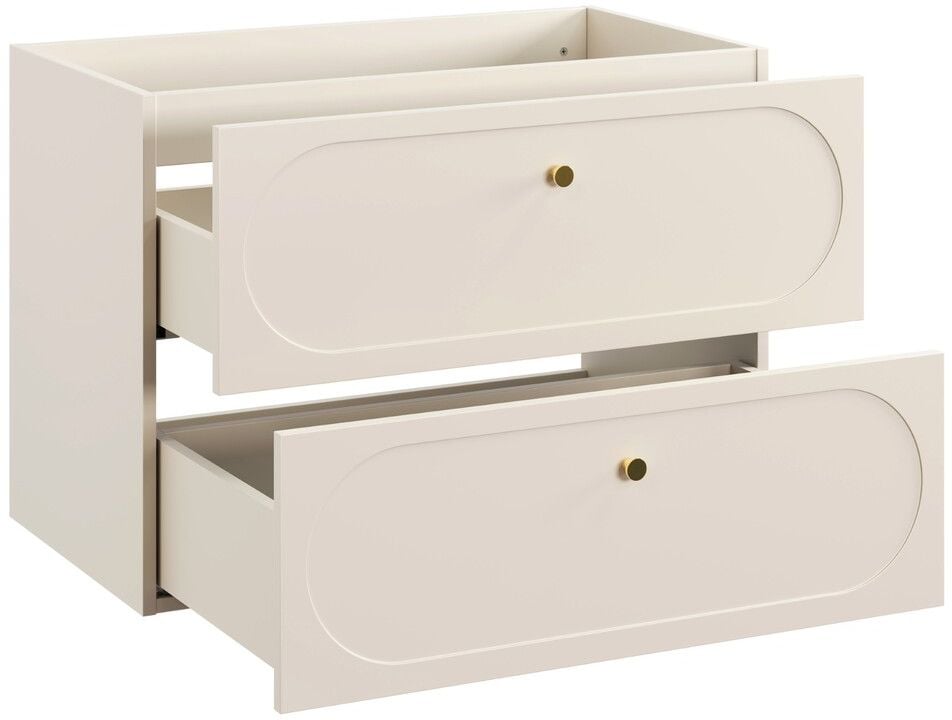 Comad Donna Sand dulap 80.2x46x57 cm sub chiuveta pe perete bej DONNA SAND 82-80-46-2S