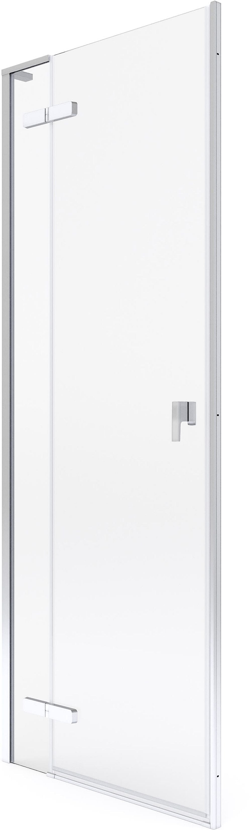 Roca Metropolis-N uși de duș 120 cm înclinabilă crom luciu/sticlă transparentă AMP0812012M 