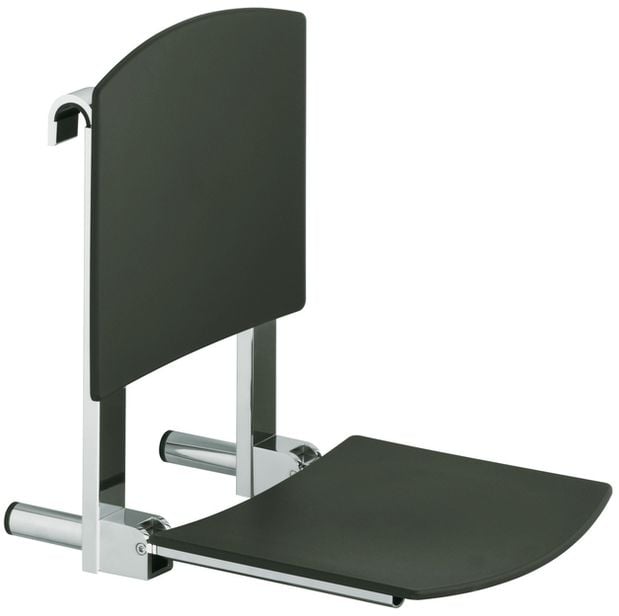 Keuco Plan Care scaun de duș crom-negru 34981010038