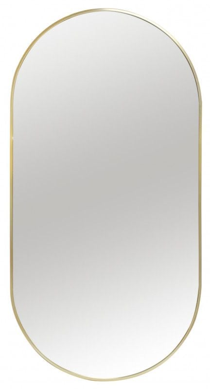 Ars Longa Scandi oglindă 50x100 cm oval auriu SCANDI50100-ZS