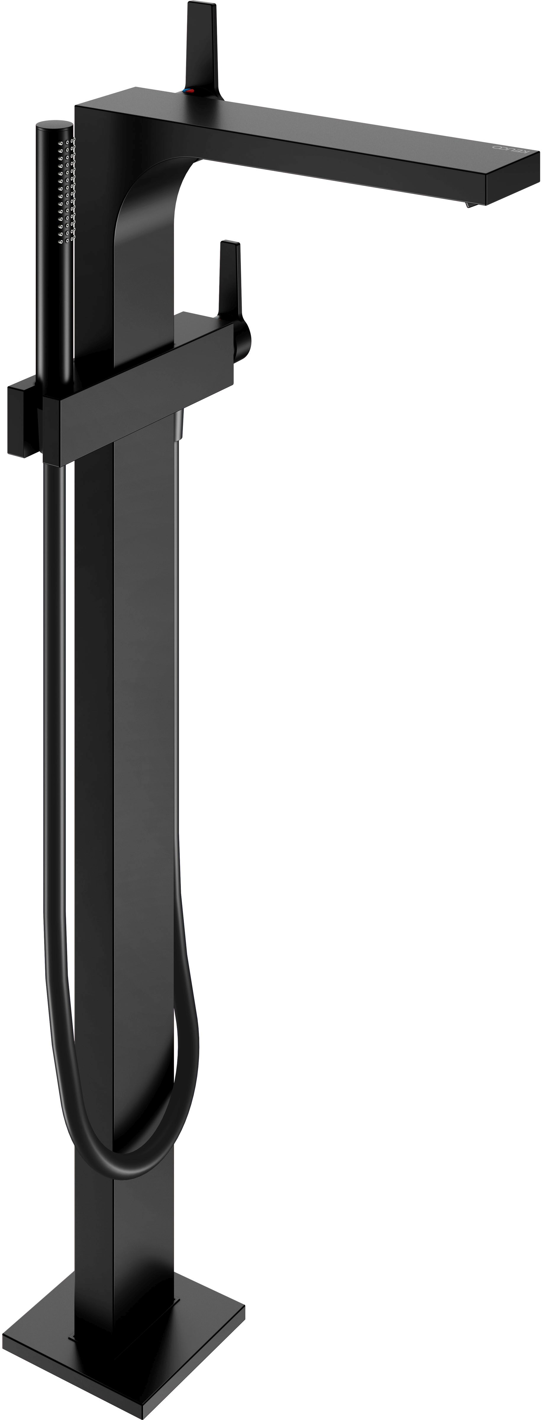 Keuco Edition 11 baterie cadă-duș stativ negru 51127370100