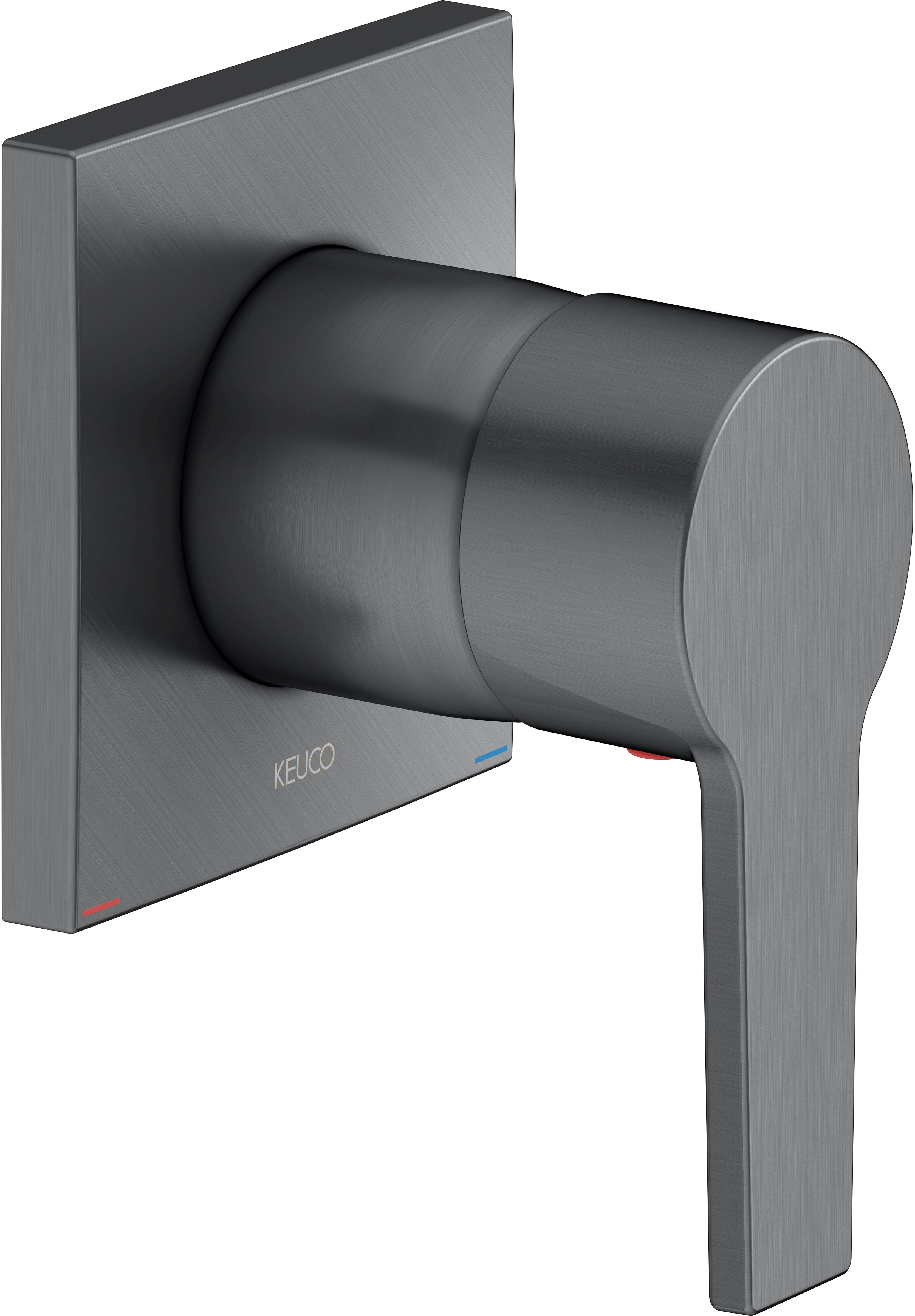 Keuco Edition 11 baterie de duș ascuns crom-negru 51151130002
