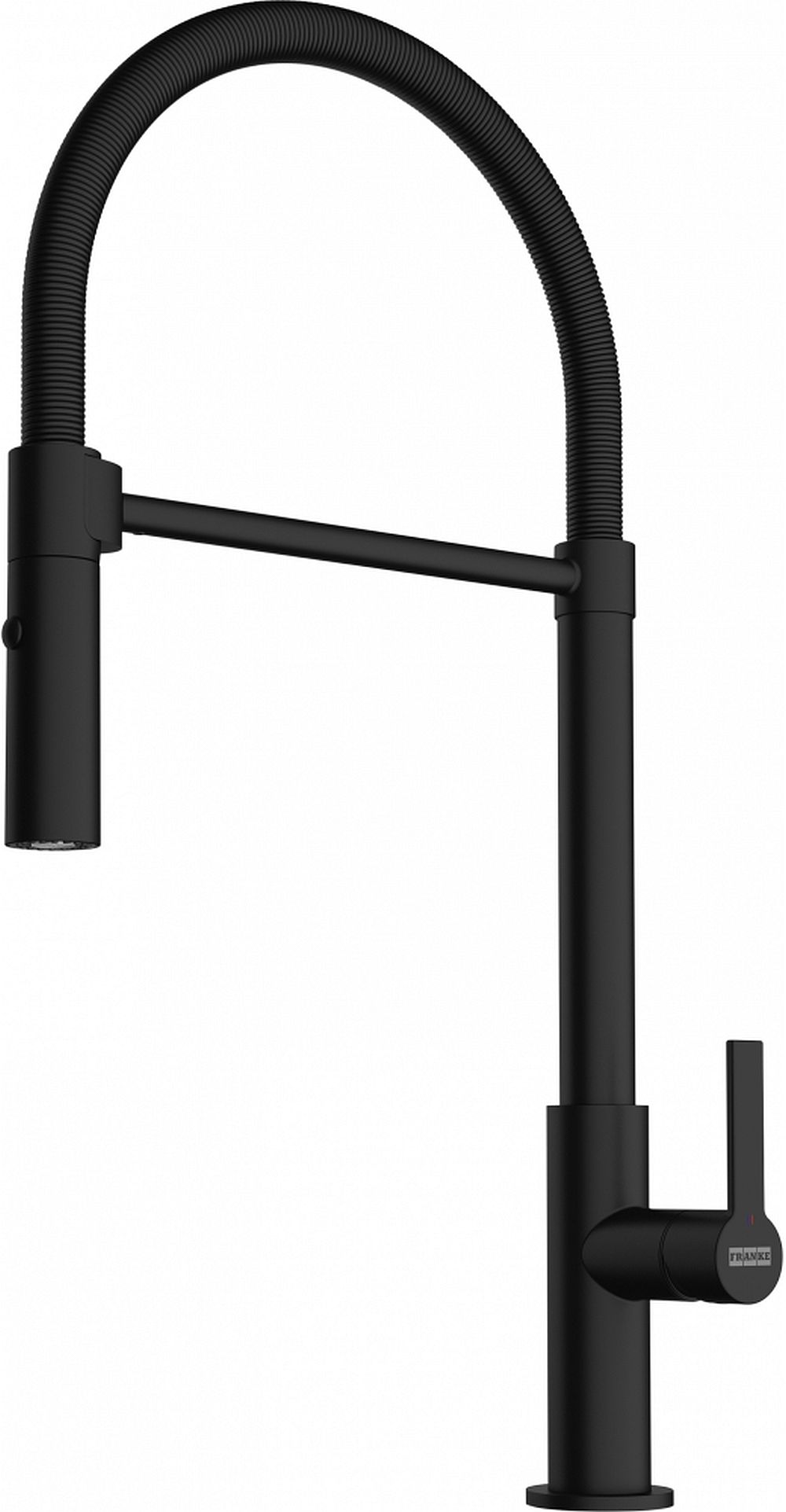 Franke Maris Slim Semi-Pro baterie bucătărie pe picior negru 115.0728.396