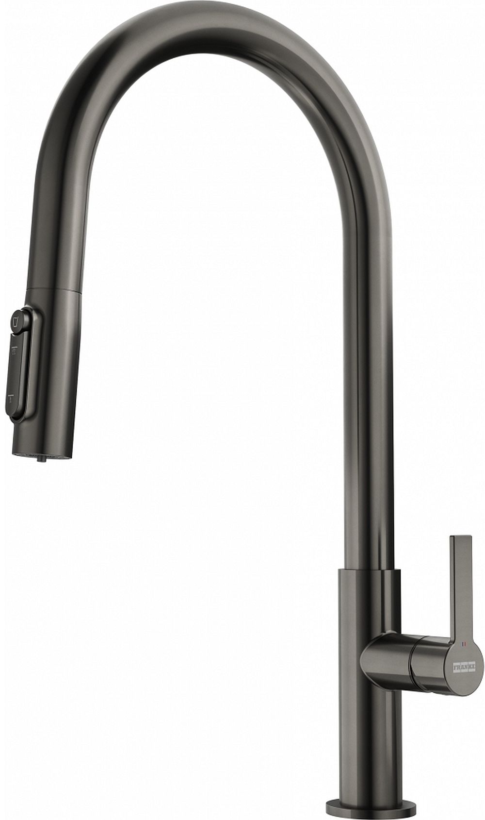 Franke Maris Slim Clear Water J Pull-Out baterie bucătărie pe picior antracit 120.0736.603