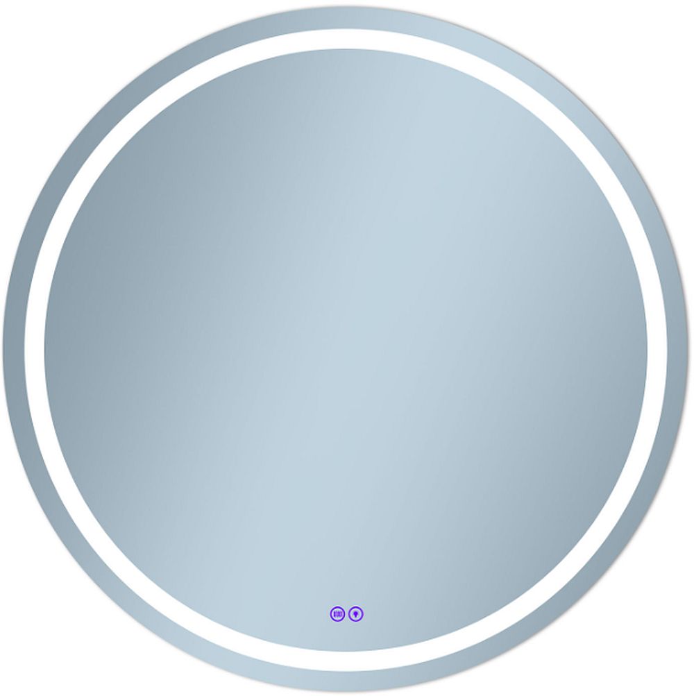 Venti Faro oglindă 60x60 cm rotund cu iluminare cu covoraș de încălzire 5905951180403