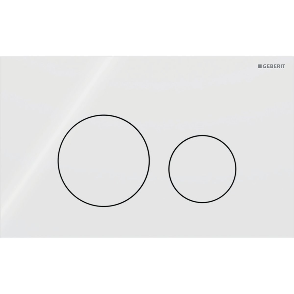 Geberit Sigma40 buton de spălare pentru WC alb 115.628.SI.1
