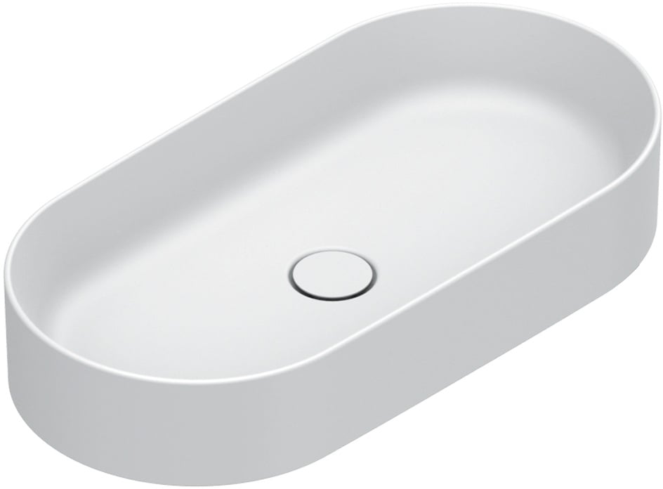 Catalano Zero lavoar 70x35 cm ovale de blat alb 0122700021