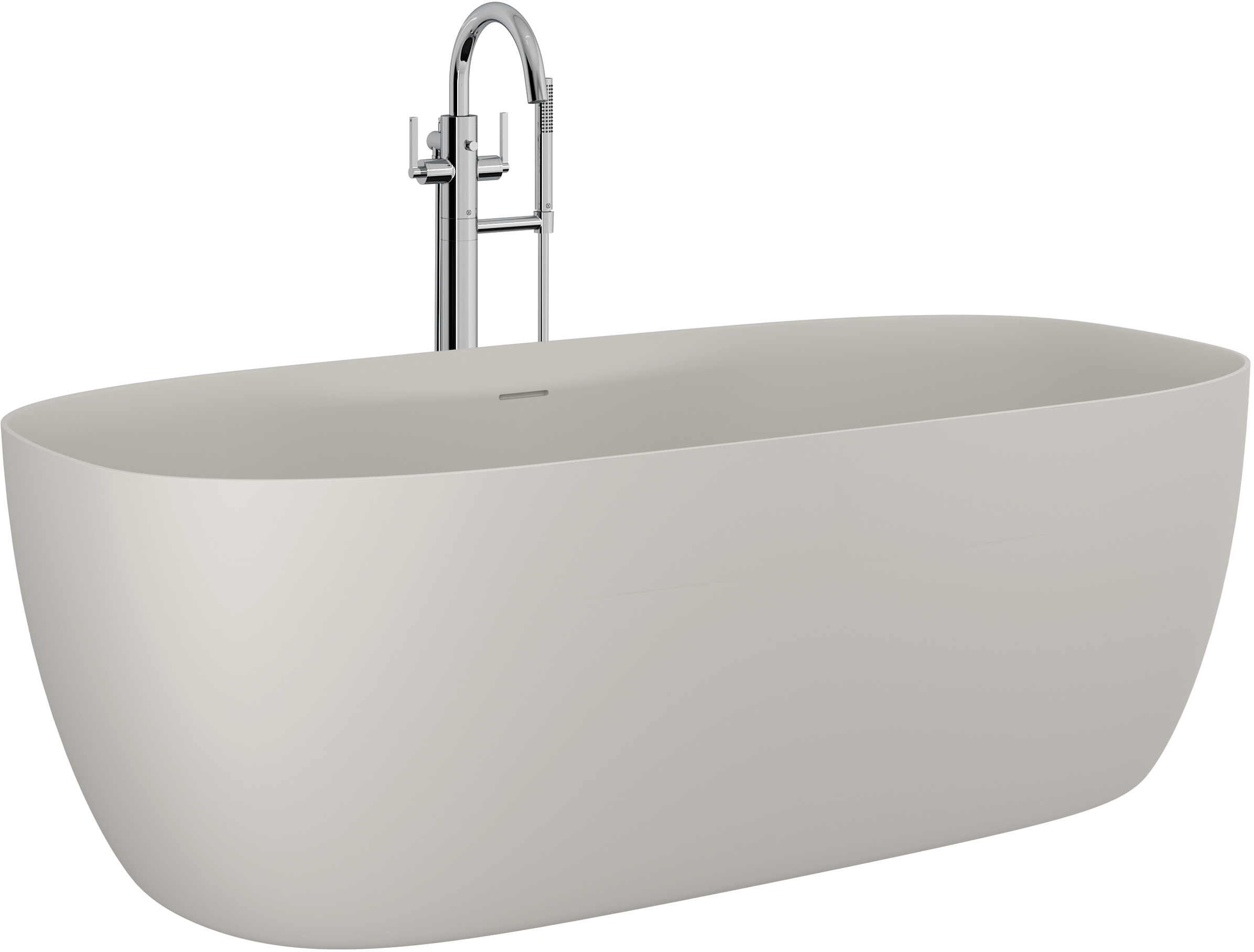 Kludi Resa S cadă freestanding 170x80 cm ovală 53BF02O2