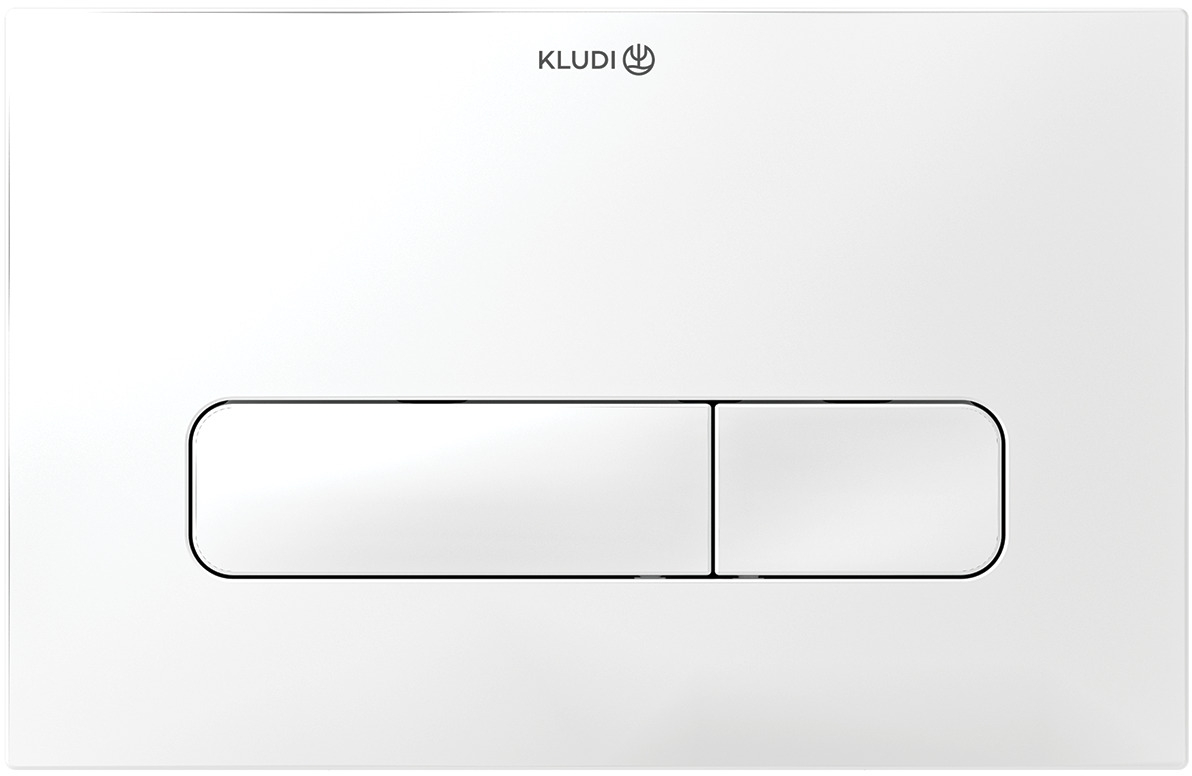Kludi Unifix buton de spălare pentru WC alb 30PP0153
