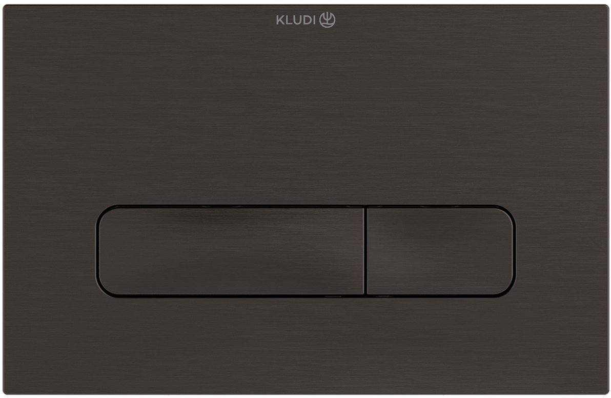 Kludi Unifix buton de spălare pentru WC negru 30PP01N2