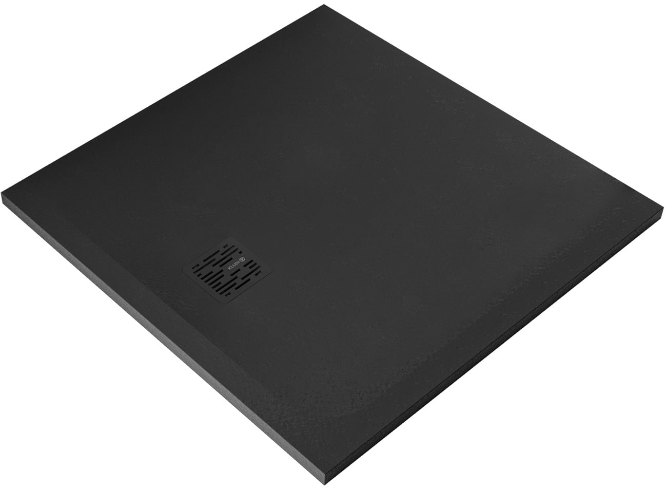 Kludi Terra cădiță de duș pătrată 90x90 cm negru 09DW0939