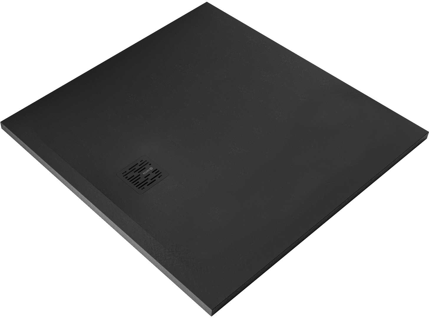 Kludi Terra cădiță de duș pătrată 100x100 cm negru 08DW1839