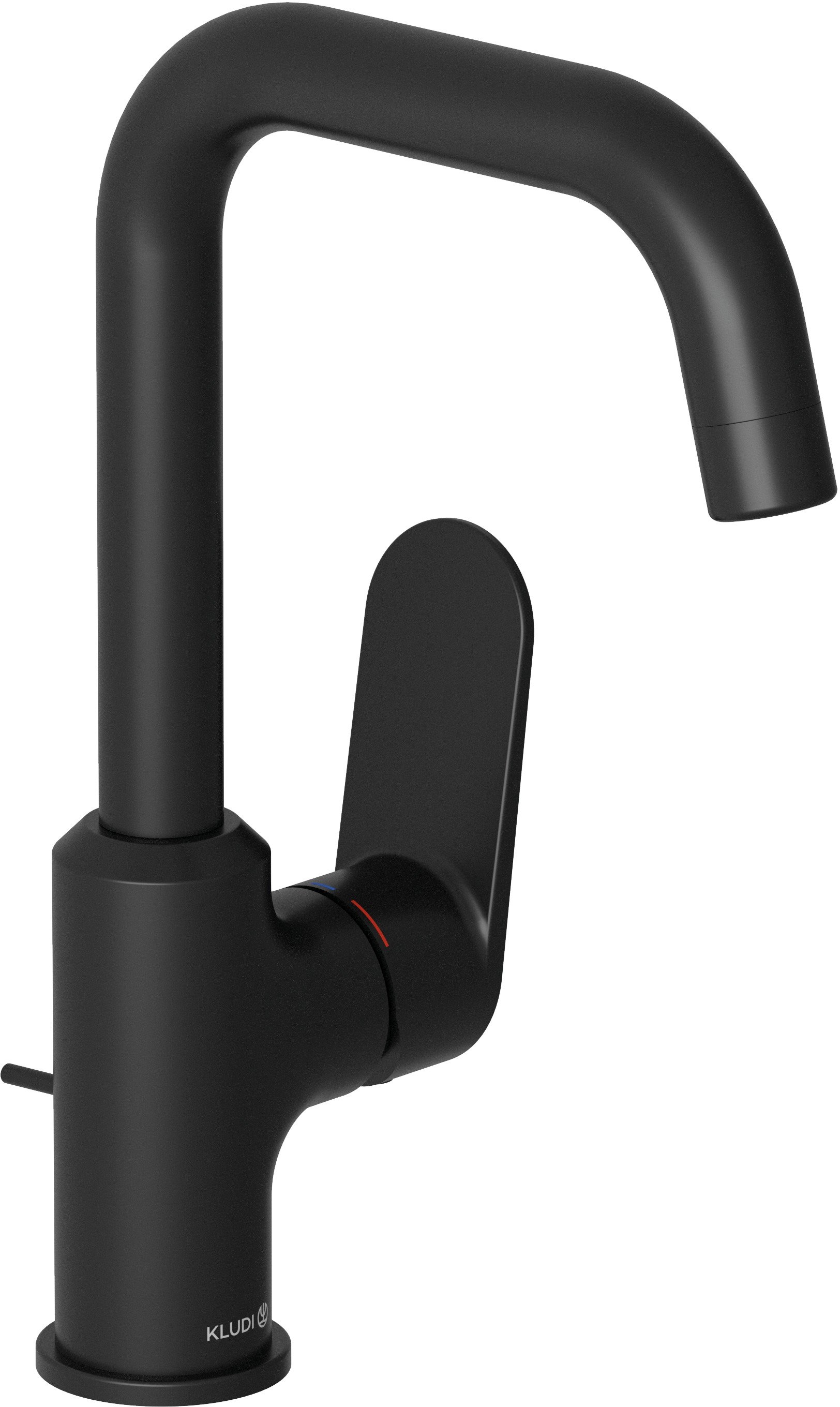 Kludi X1 baterie lavoar stativ negru 320273975