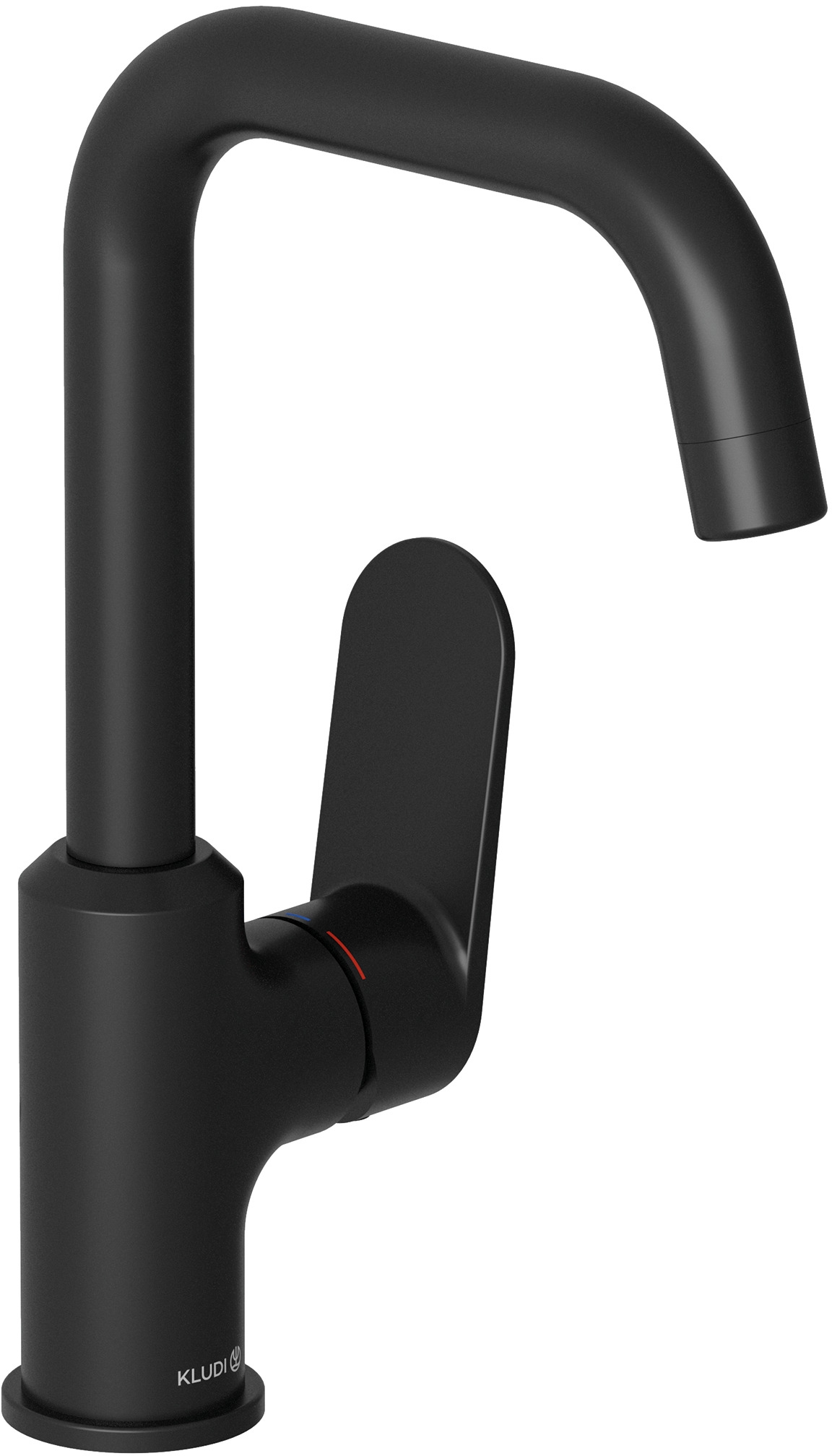 Kludi X1 baterie lavoar stativ negru 320283975