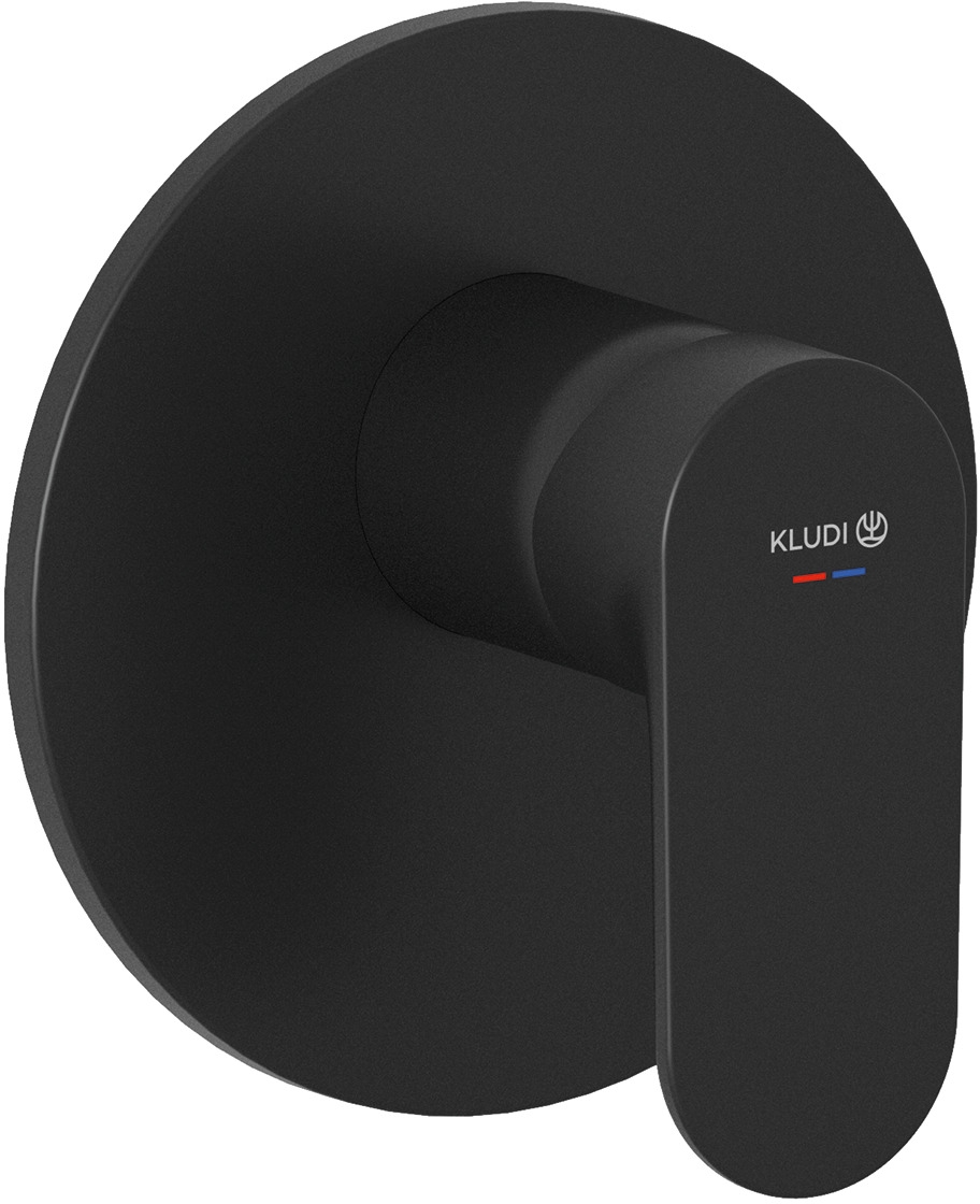 Kludi X1 baterie de duș ascuns negru 327553975