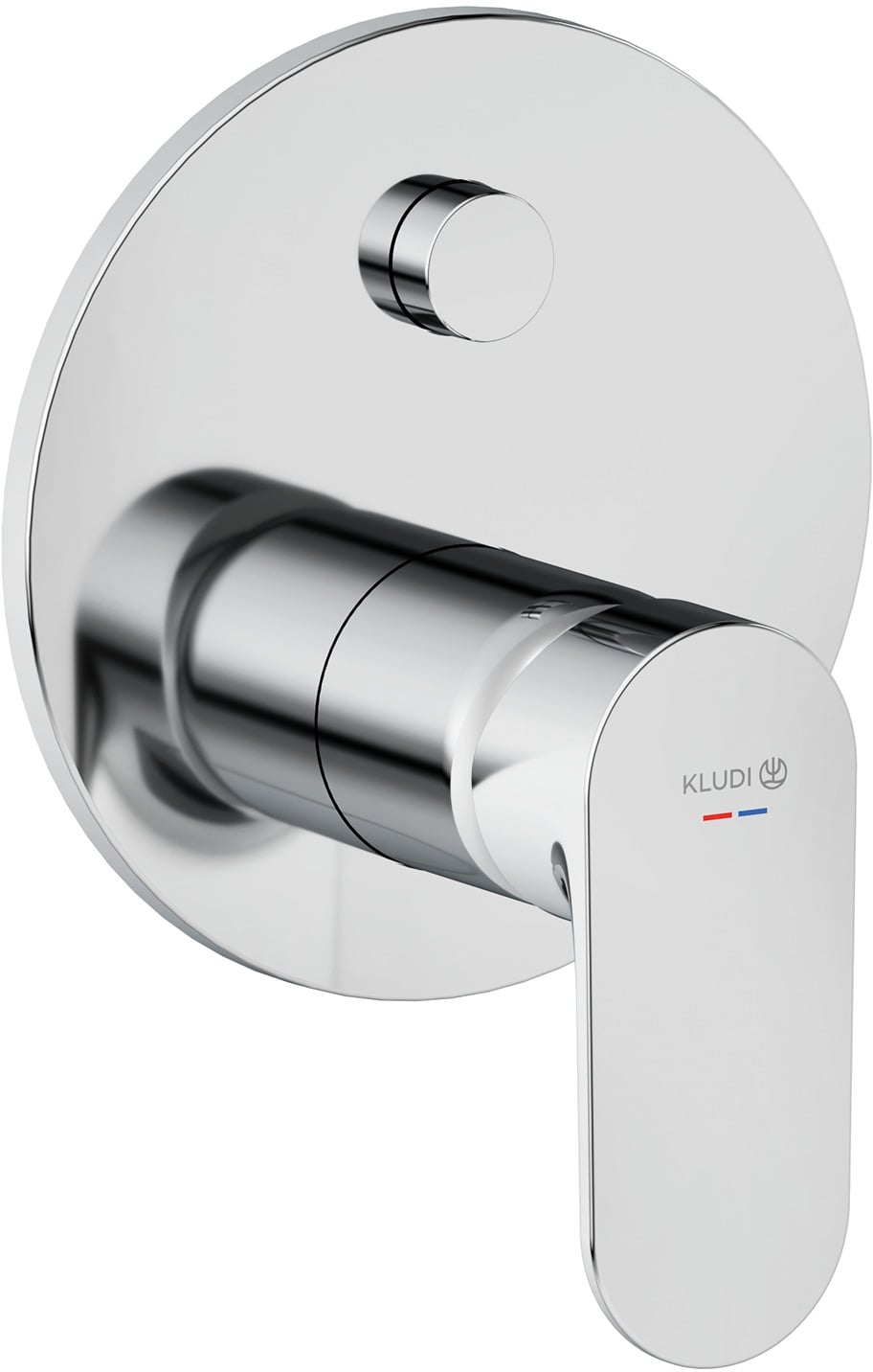 Kludi X1 baterie cadă-duș ascuns crom 327590575