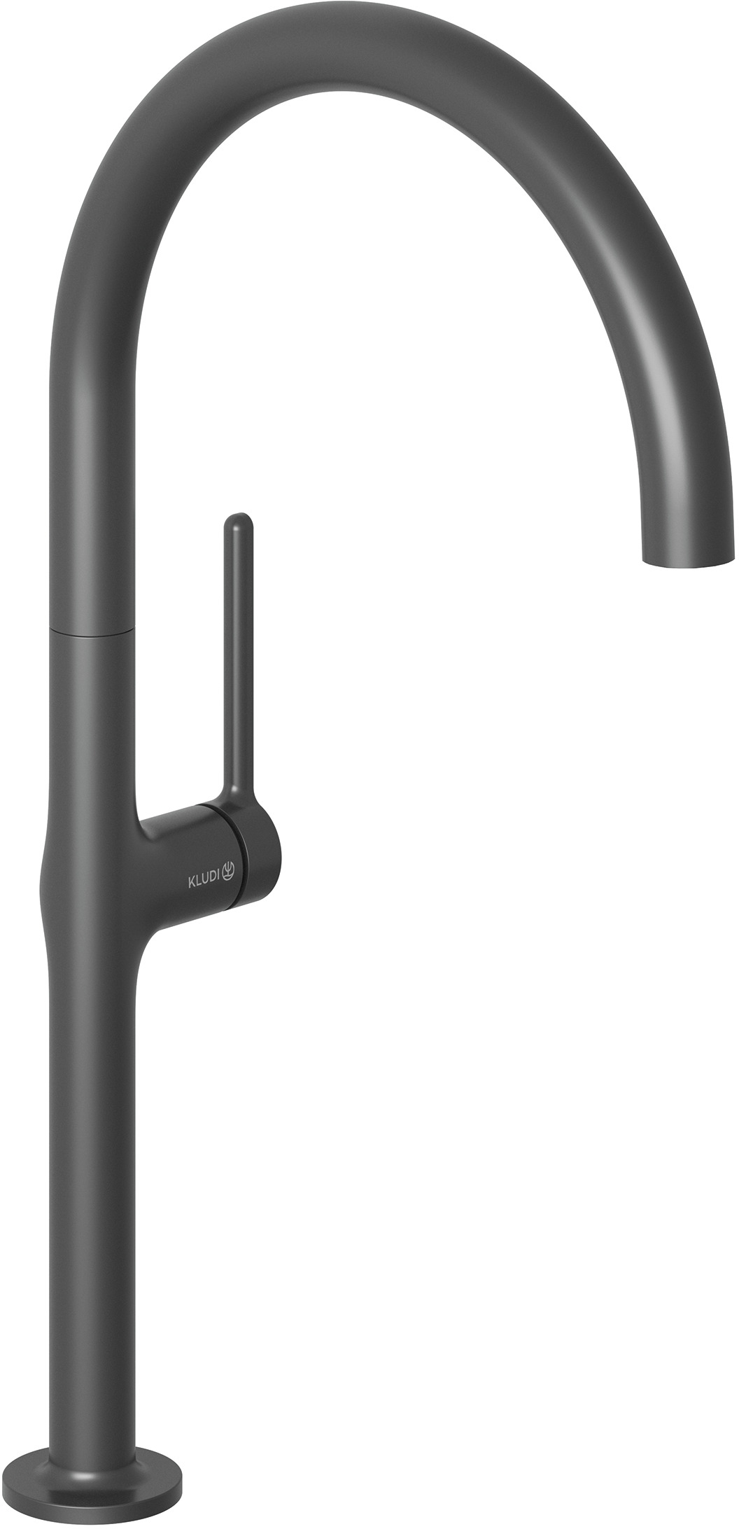 Kludi Reef baterie bucătărie pe picior negru 508036675