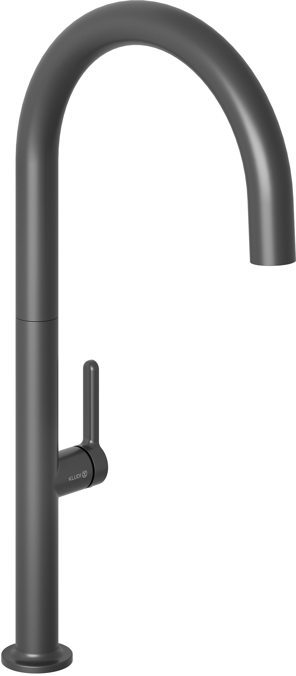 Kludi Aurea baterie bucătărie pe picior negru 558036675