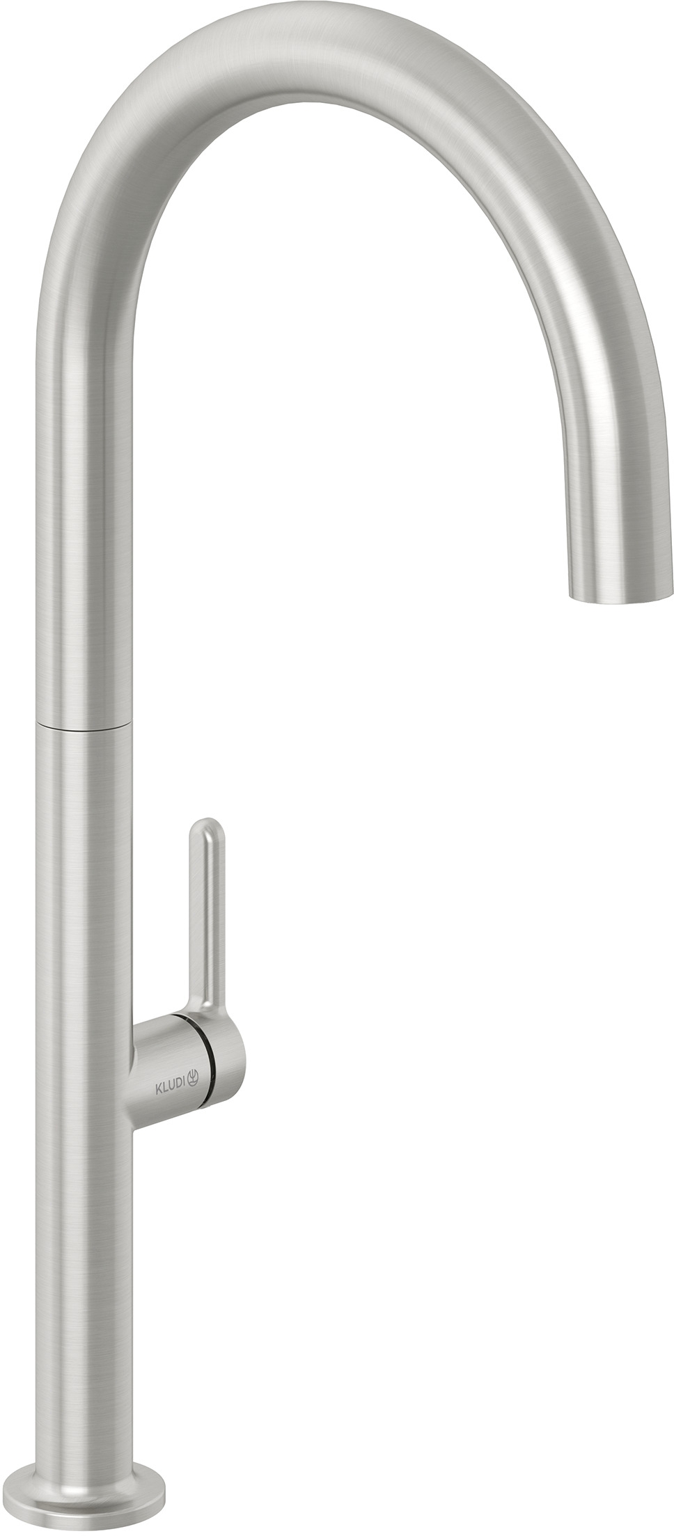 Kludi Aurea baterie bucătărie pe picior nichel 55803N575