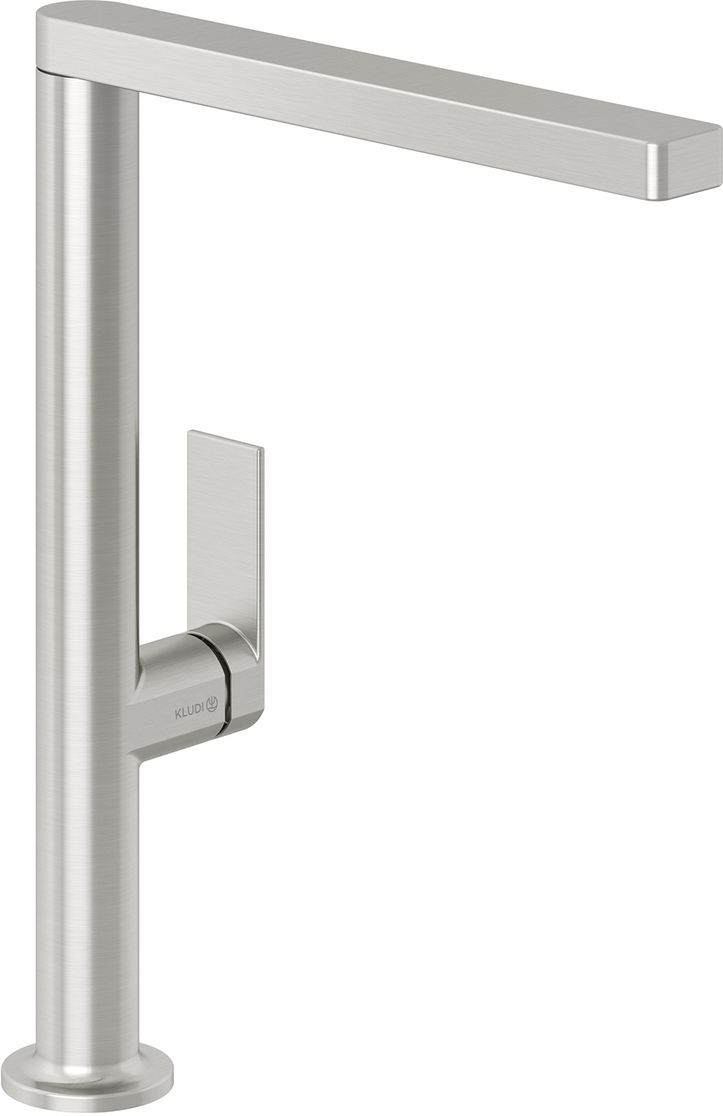 Kludi Qord baterie bucătărie pe picior nichel 56803N575