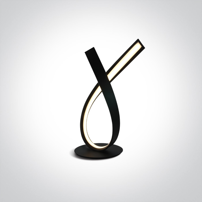 One Light Hana veioză 1x12 W negru 61086/B