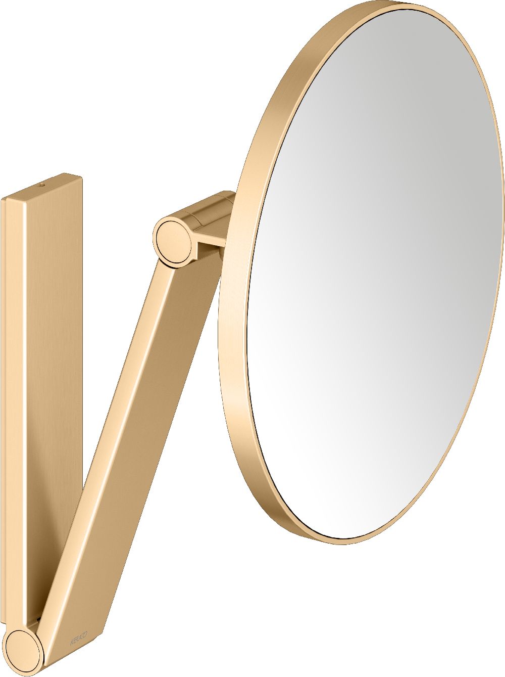 Keuco Cosmetic mirrors oglindă cosmetică 21.2x31.4 cm rotunde cu iluminare 17612250000