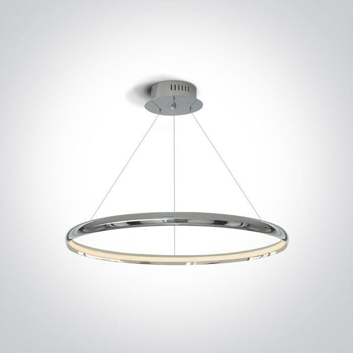 One Light Dolcedo lampă suspendată 1x19 W crom 63048/C