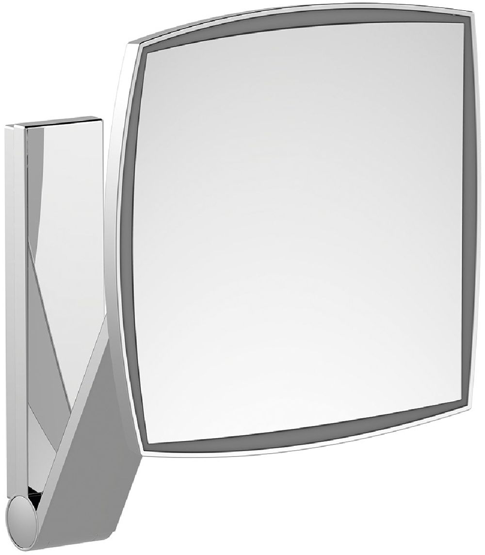 Keuco Cosmetic mirrors oglindă cosmetică 20x31 cm dreptunghiulare cu iluminare nichel 17613059003